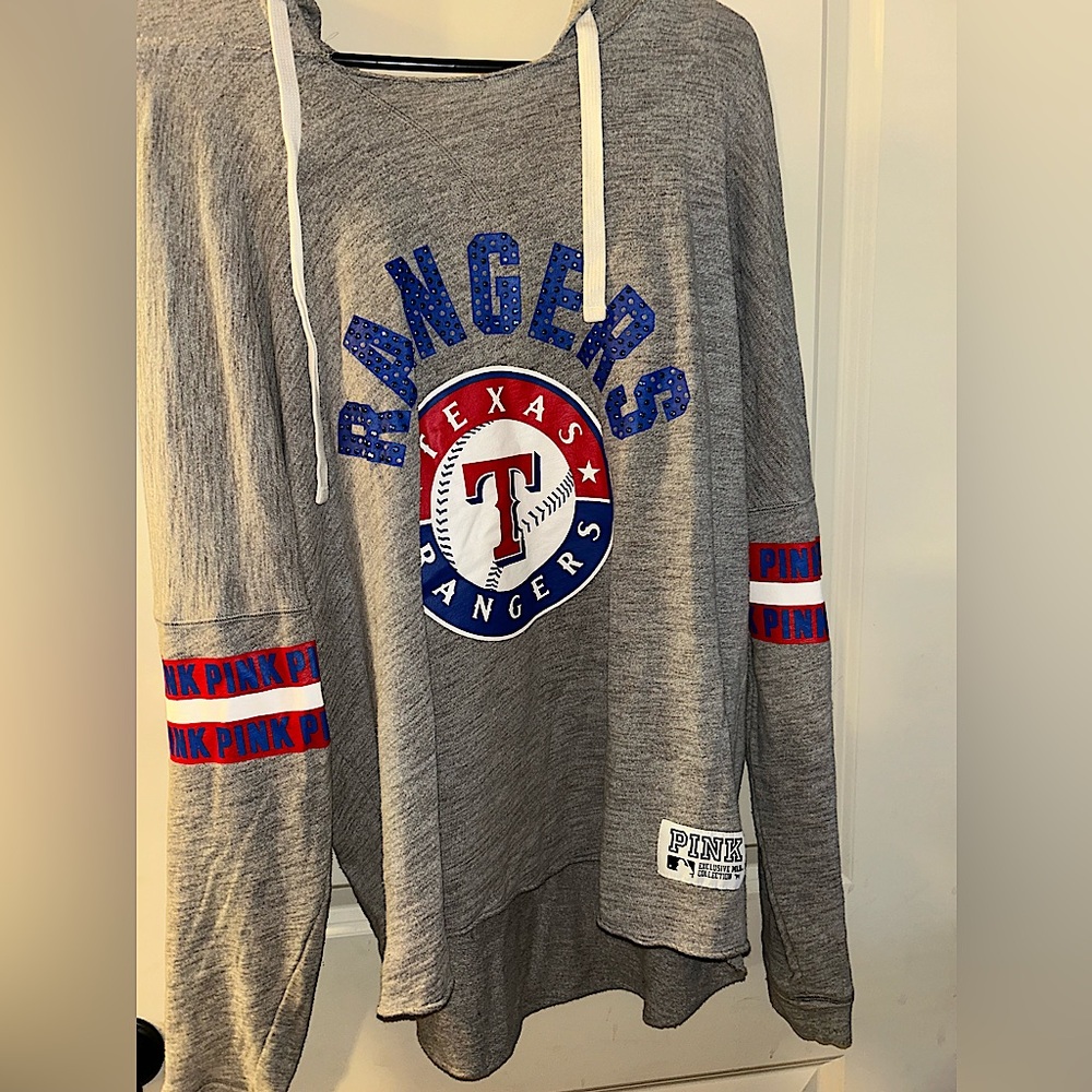 Victoria’s Secret RARE MLB Texas Rangers 
Blue jewels “Rangers” 
Size large
